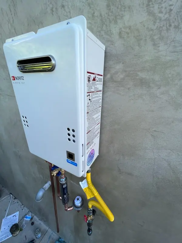 Tankless water heater installation for Bell West Ranch homes