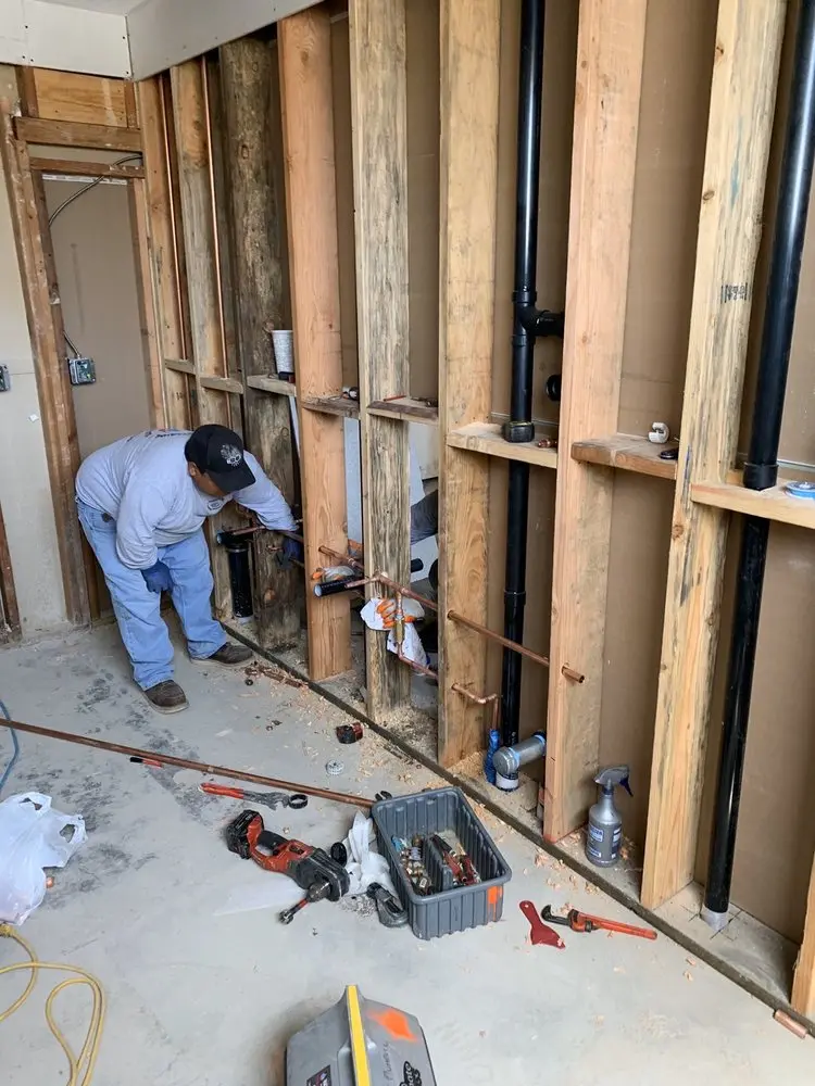 Commercial rough-in plumbing for Commercial Plumbing in Bell West Ranch